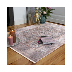 Covor albastru navy din bumbac si poliester My Maurea 780 Obsession 120x170