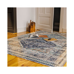 Covor albastru ocean din polipropilena My Inca 360 Obsession 200x290