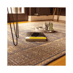 Covor bej nisipiu din bumbac si poliester My Amalfi 390 Obsession 150x230