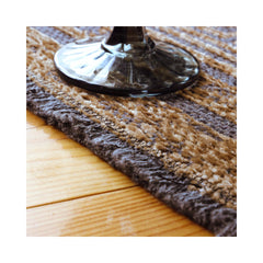 Covor bej nisipiu din bumbac si poliester My Amalfi 390 Obsession 150x230