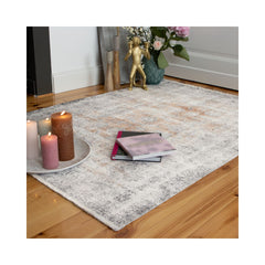 Covor bej nisipiu din bumbac si poliester My Maurea 781 Obsession 120x170