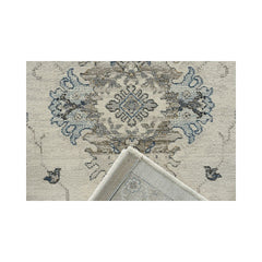 Covor crem/albastru din polipropilenă Da Vinci 57397 Ragolle 133x195