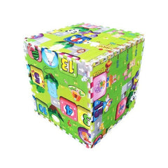 Covor de joaca puzzle pentru copii din spuma EVA, 60 x 60 cm, 4 piese - EP 1008A