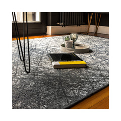 Covor gri argintiu din bumbac si poliester My Amalfi 391 Obsession 200x290