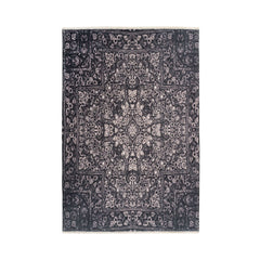 Covor gri din bumbac si poliester My Azteca 550 Obsession 115x170