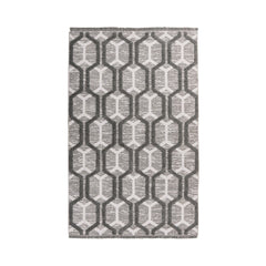 Covor gri din bumbac si poliester My Nomad 440 Obsession 120x170