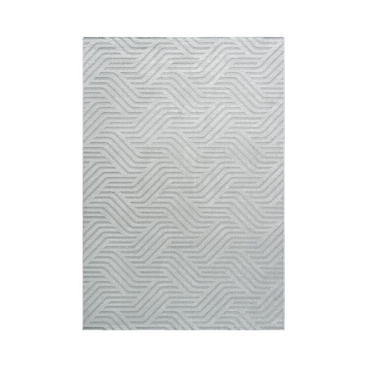 Covor gri din poliester şi polipropilenă Trentino 41028 Ragolle 160x230, 1, hectarul.ro