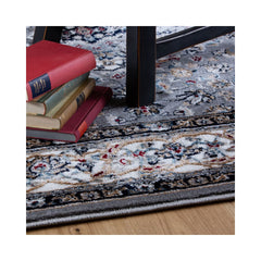 Covor gri din poliester My Isfahan 740 Obsession 200x290