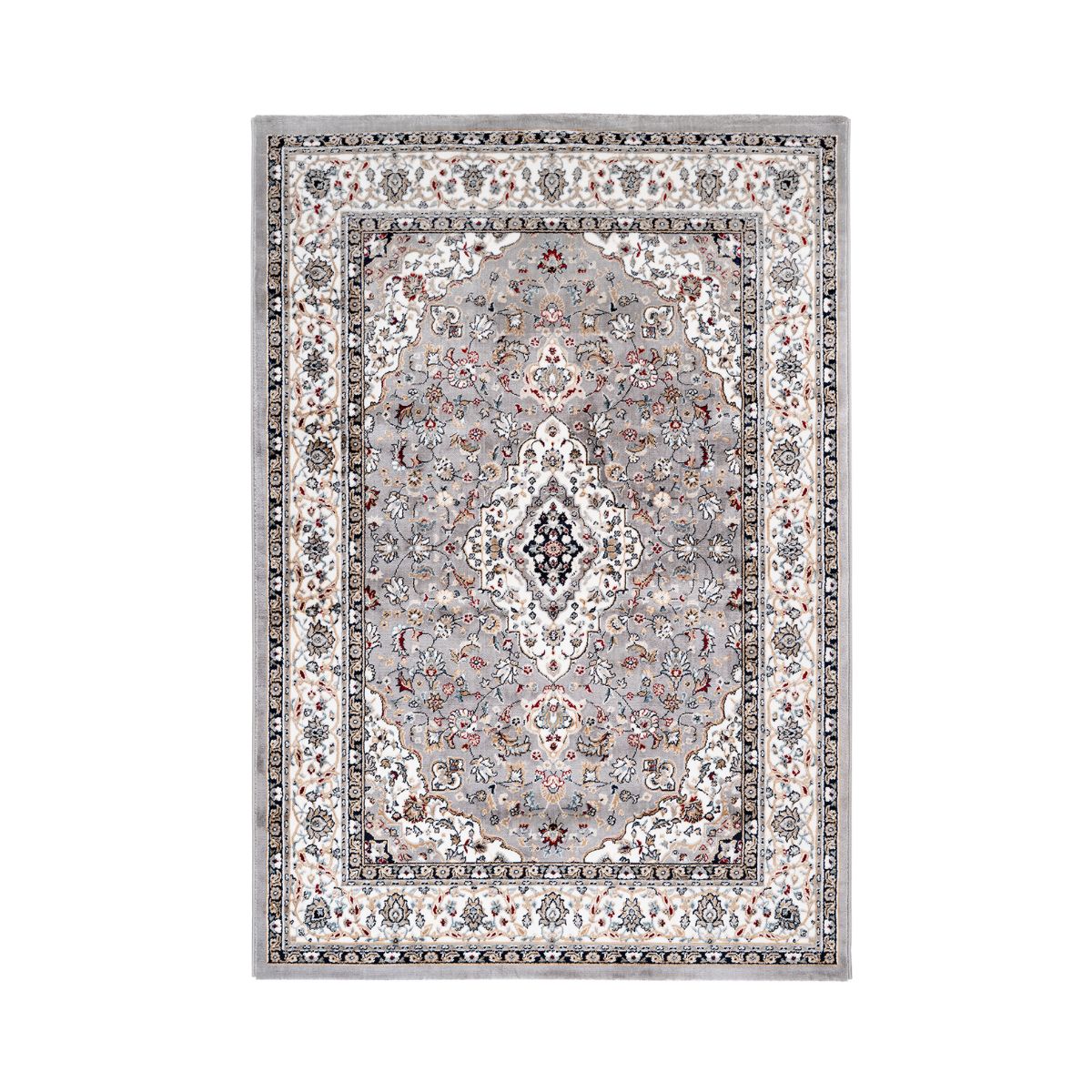 Covor gri din poliester My Isfahan 740 Obsession 160x230, 1, hectarul.ro