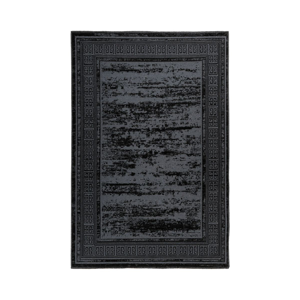 Covor negru din bumbac si poliester My Amalfi 390 Obsession 120x170, 1, hectarul.ro