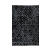 Hectarul - Covor negru din bumbac si poliester My Amalfi 391 Obsession 200x290