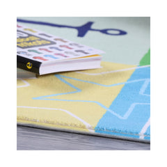 Covor pentru copii albastru din poliester My Stars 411 Obsession 120x170