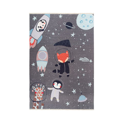 Covor pentru copii multicolor din bumbac si poliester My Greta 600 Obsession 115x170