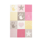 Hectarul - Covor pentru copii roz din poliester My Stars 411 Obsession 120x170