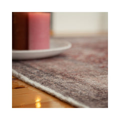 Covor rosu din bumbac si poliester My Maurea 780 Obsession 120x170