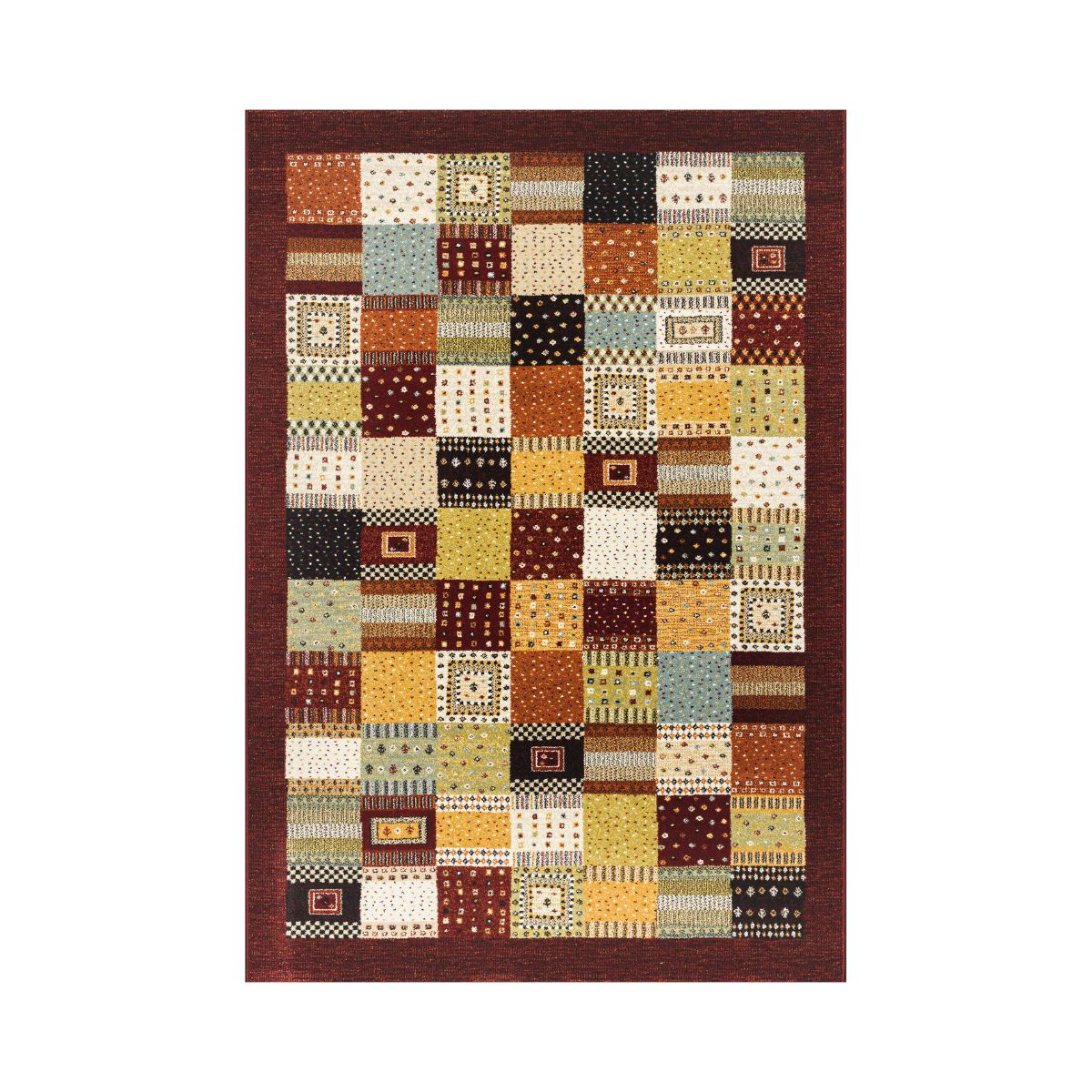 Covor rosu din polipropilenă Infinity 32036 Ragolle 133x195, 1, hectarul.ro