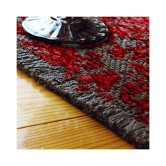 Covor rosu rubin din bumbac si poliester My Amalfi 391 Obsession 150x230