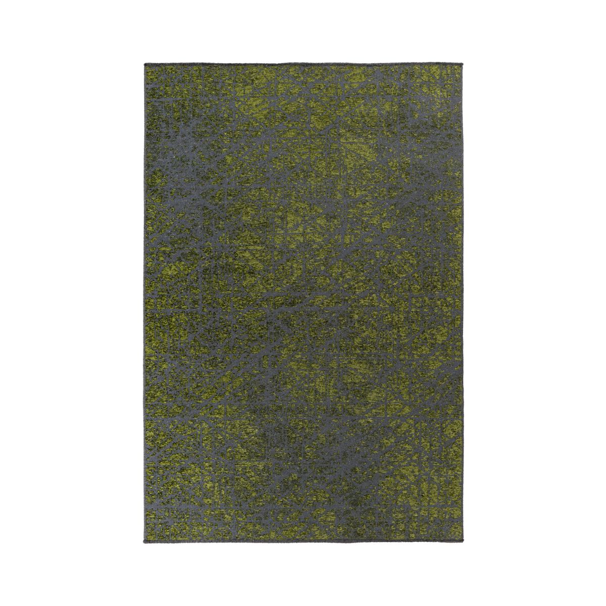 Covor verde din bumbac si poliester My Amalfi 391 Obsession 120x170, 1, hectarul.ro