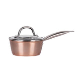 Hectarul - Cratita pentru sosuri MagicHome Copper Line, 16 cm diametru, 1.2 litri, cu capac