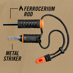 Cremene si fluier de urgenta Gerber, impermeabil