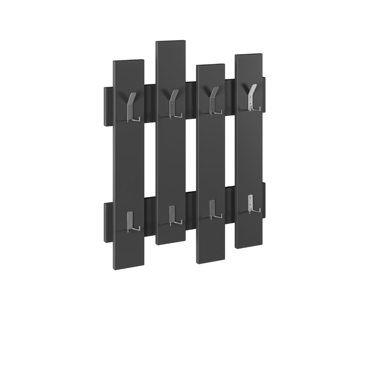 Cuier gri din PAL melaminat 64x81 cm Wave Decortie, 1, hectarul.ro