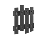 Hectarul - Cuier gri din PAL melaminat 64x81 cm Wave Decortie