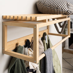 Cuier maro din bambus 80 cm Bali Actona