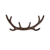 Hectarul - Cuier ruginiu din otel turnat Antler S Esschert Design