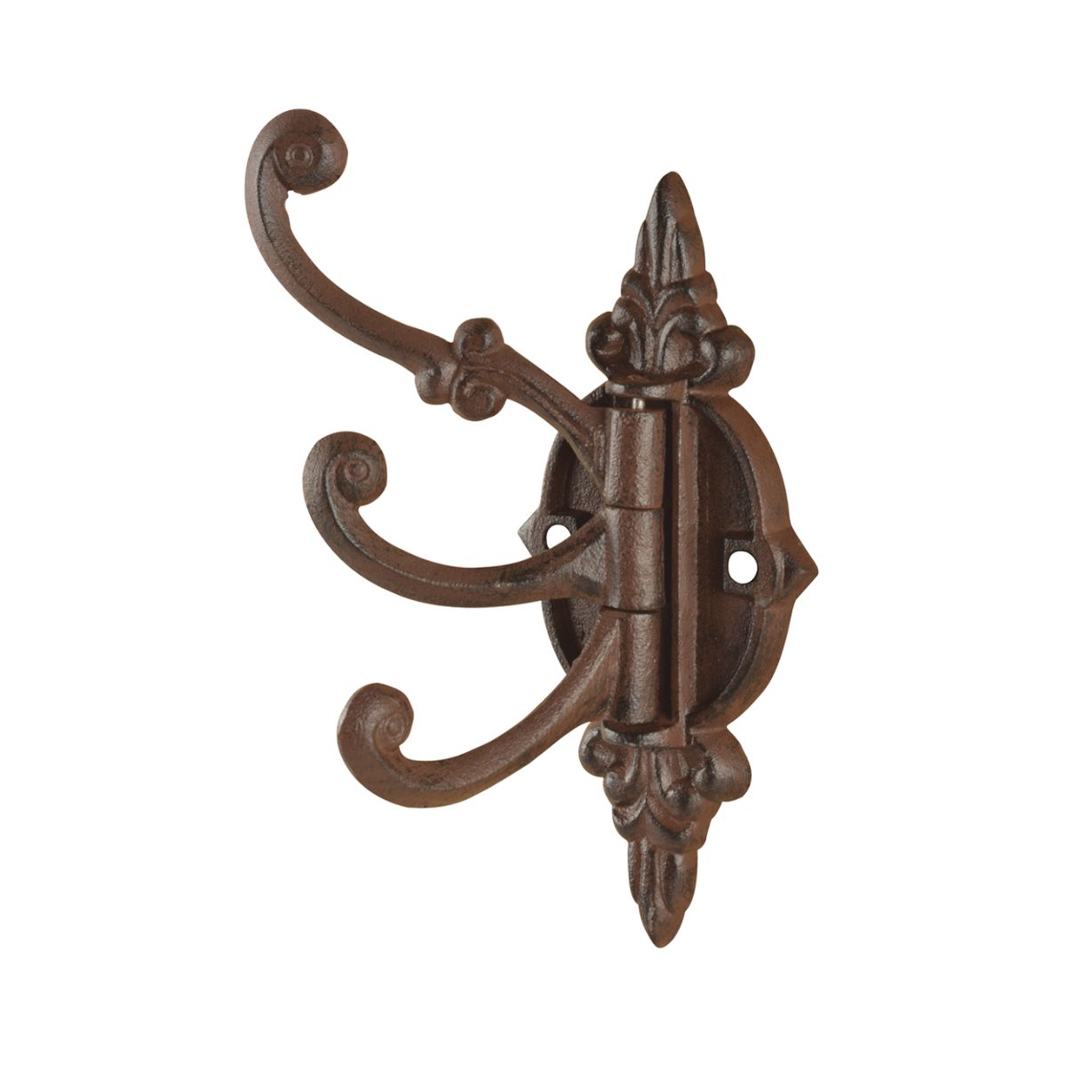 Cuier ruginiu rotativ din otel turnat L Esschert Design, 1, hectarul.ro