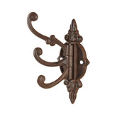 Hectarul - Cuier ruginiu rotativ din otel turnat L Esschert Design