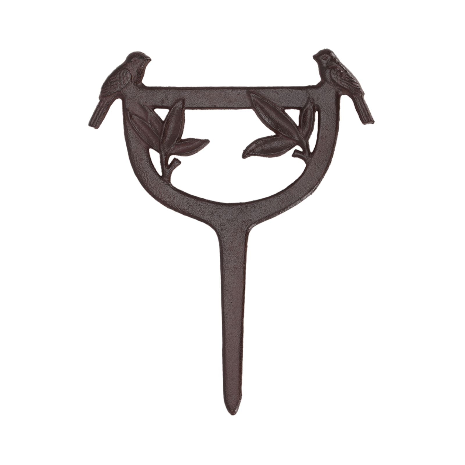 Curatator de incaltaminte ruginiu din otel turnat Bird Silhouette Esschert Design, 1, hectarul.ro