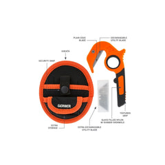 Cuter GERBER, multifunctional cu toc, Vital Zip EAB