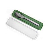 Hectarul - Cutie 4 tacamuri din inox pentru drumetie Mobil Amefa