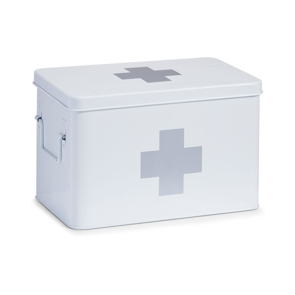 Cutie alba din metal pentru medicamente, 32 x 19,5 x 20 cm, Medicine Box Maxi Zeller, 1, hectarul.ro