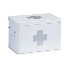 Cutie alba din metal pentru medicamente, 32 x 19,5 x 20 cm, Medicine Box Maxi Zeller