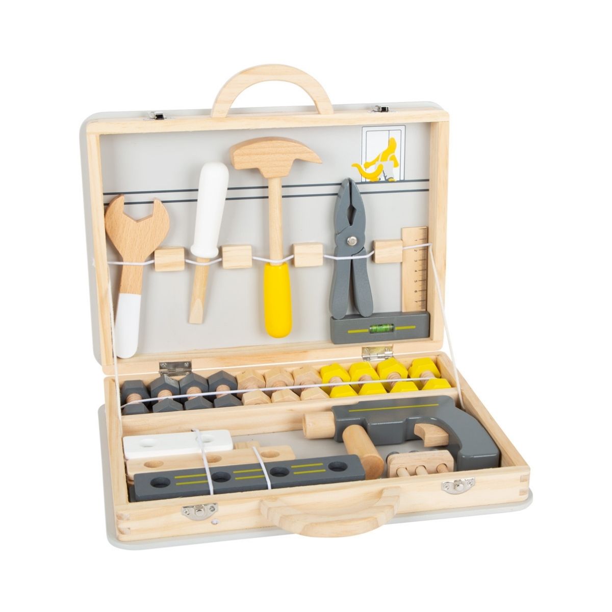 Cutie cu scule de joaca Miniwob Small Foot, 1, hectarul.ro