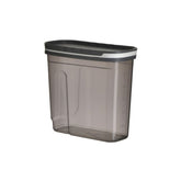 Hectarul - Cutie depozitare alimente Inart, din plastic termorezistent, 1.8 l gri