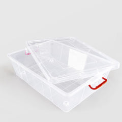 CUTIE DEPOZITARE CU ROTI, 38L Sterk Plast