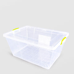 CUTIE DEPOZITARE CU ROTI, 58L Sterk Plast