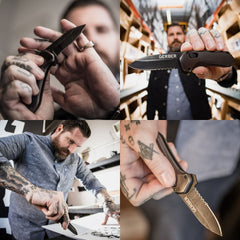 Cutit de buzunar EDC (everyday carry), pliabil , GERBER,Highbrow Compact Onyx FE