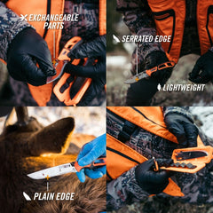 Cutit de vanatoare GERBER , cu lama fixa, Randy Newberg EBS