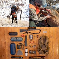 Cutit de vanatoare GERBER, Downwind Ulu , negru