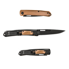 Cutit EDC (everyday carry) Gerber Affinity Copper, lama otel carbon D2, lungime lama 9.4 cm, aramiu