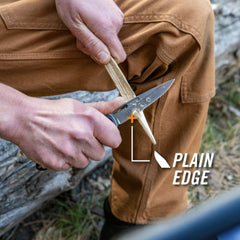 Cutit EDC (everyday carry) Gerber Affinity Copper, lama otel carbon D2, lungime lama 9.4 cm, aramiu