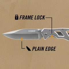Cutit EDC (everyday carry) GERBER, Paraframe II DP FE