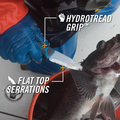 Cutit pescuit cu teaca si lama fixa Gerber,CrossRiver Combo Knife Salt