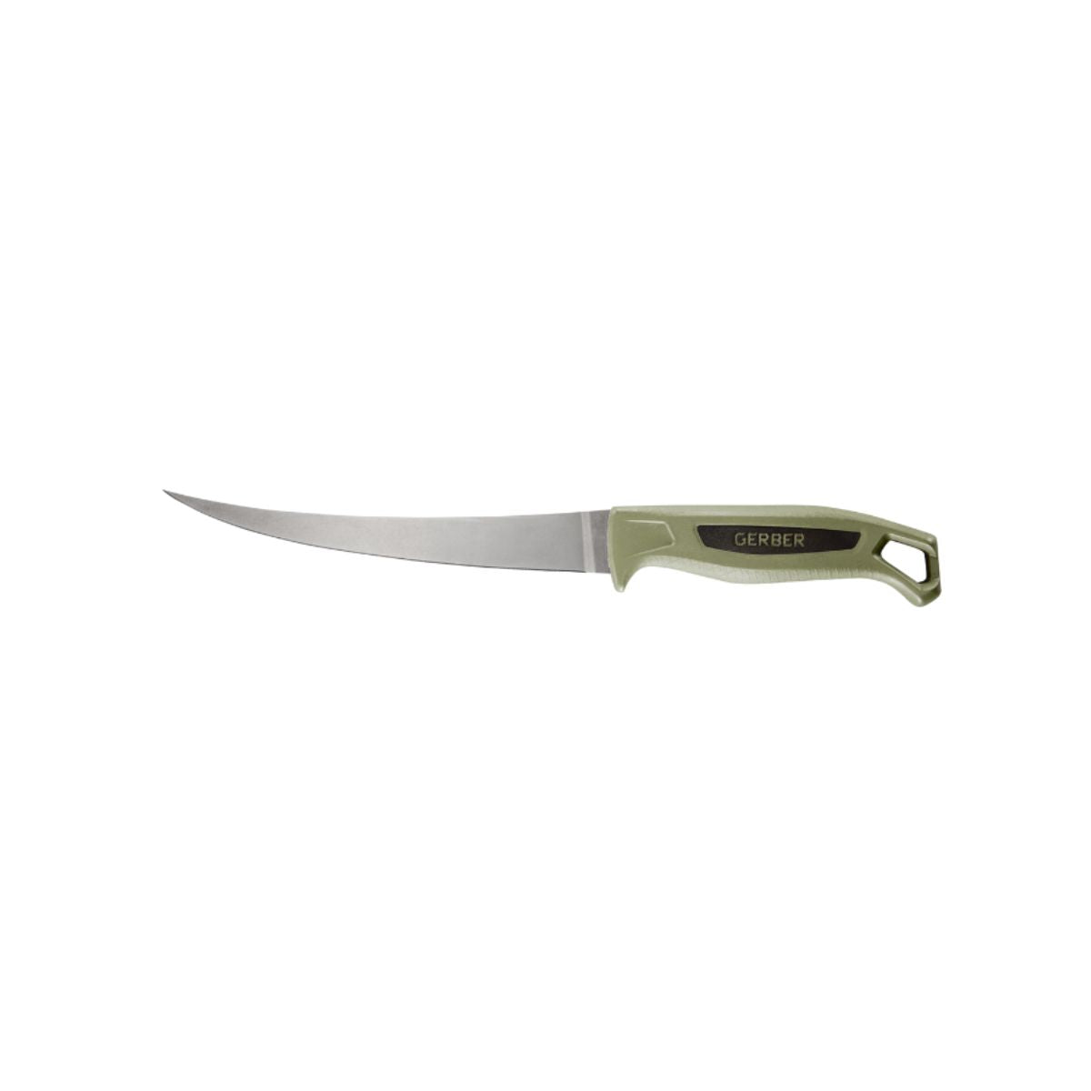 Cutit Pescuit GERBER Ceviche negru/verde, 9", 1, hectarul.ro