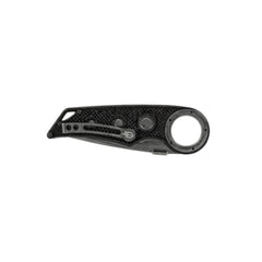 Cutit pliabil de buzunar Gerber cu clema de buzunar, lungime lama 7,6 cm, Remix Tactical Tanto, negru