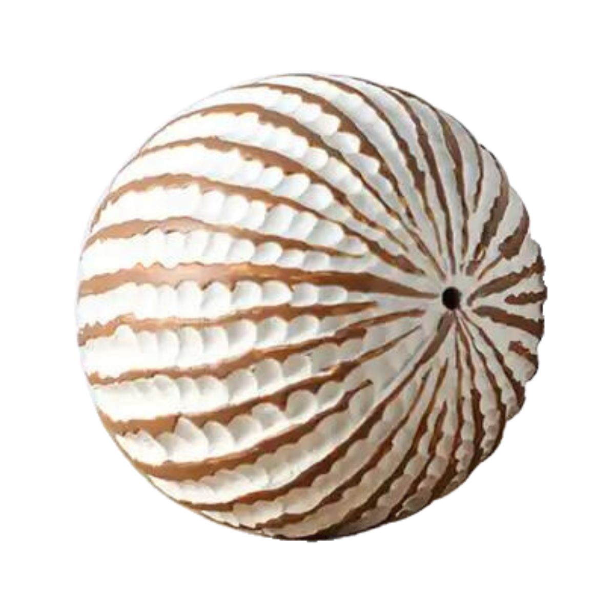 Decoratiune alba din polirasina 10 cm Yazhi, 1, hectarul.ro