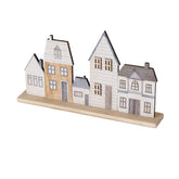 Hectarul - Decoratiune bej din MDF Brown House Bergström Boltze